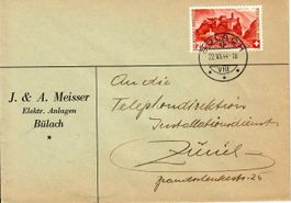 Brief, Bülach 1944