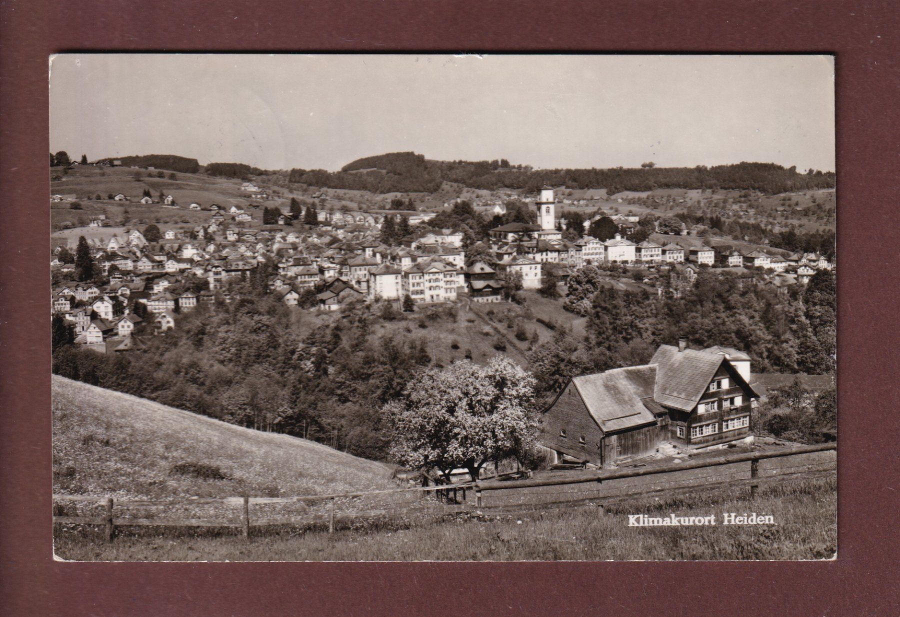 Cartoline postali: HEIDEN - 1959 – Usato da Pully venduto da nicecards