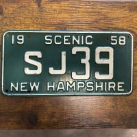 🇺🇸 U.S. Autoschild - New Hampshire SJ39 - ORIGINAL