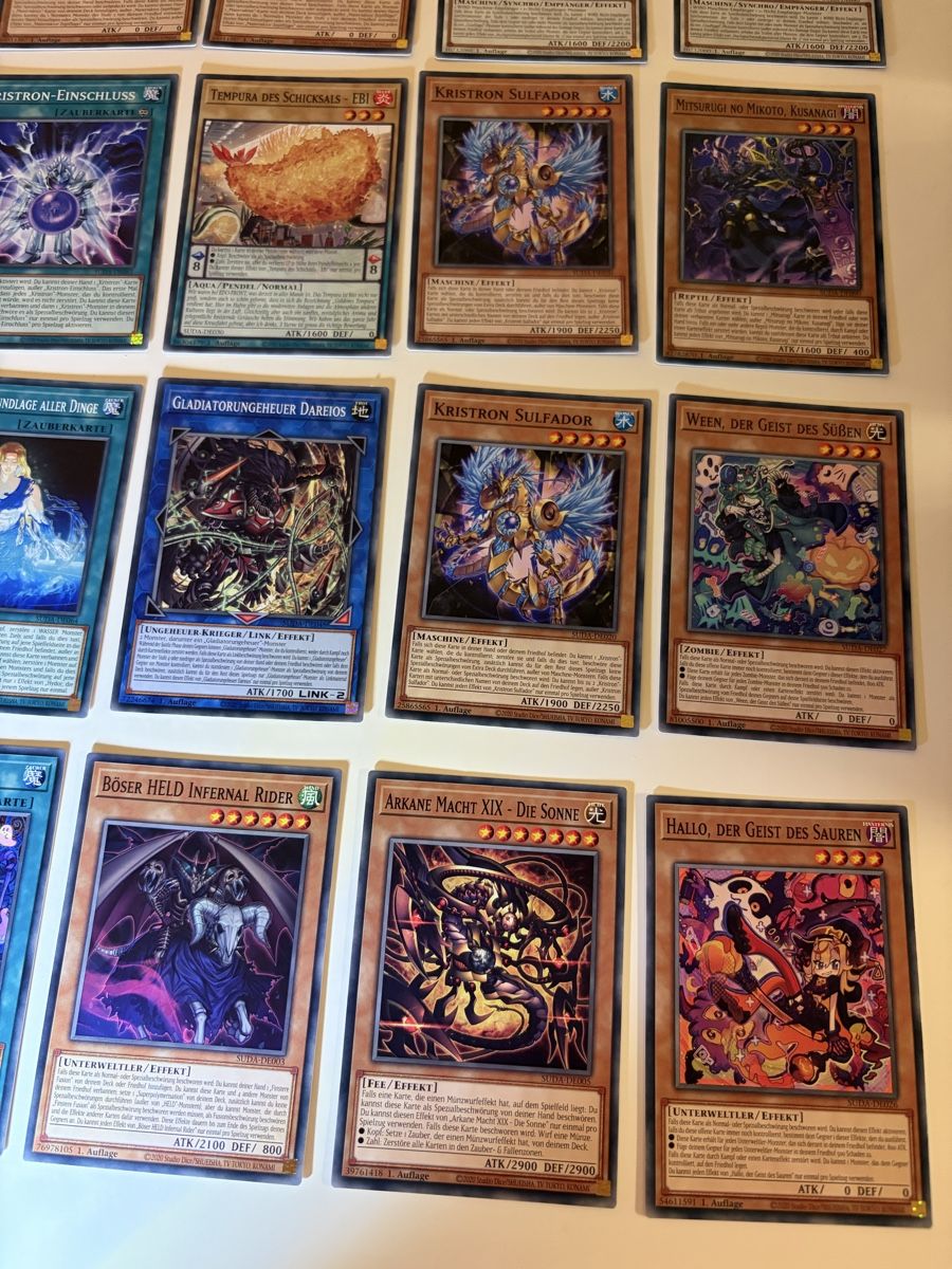 Yugioh Cartes à collectionner: Yu-Gi-Oh Karten Sammlung Supreme Darkness DE  – D'occasion à Galgenen par Miachelle 7