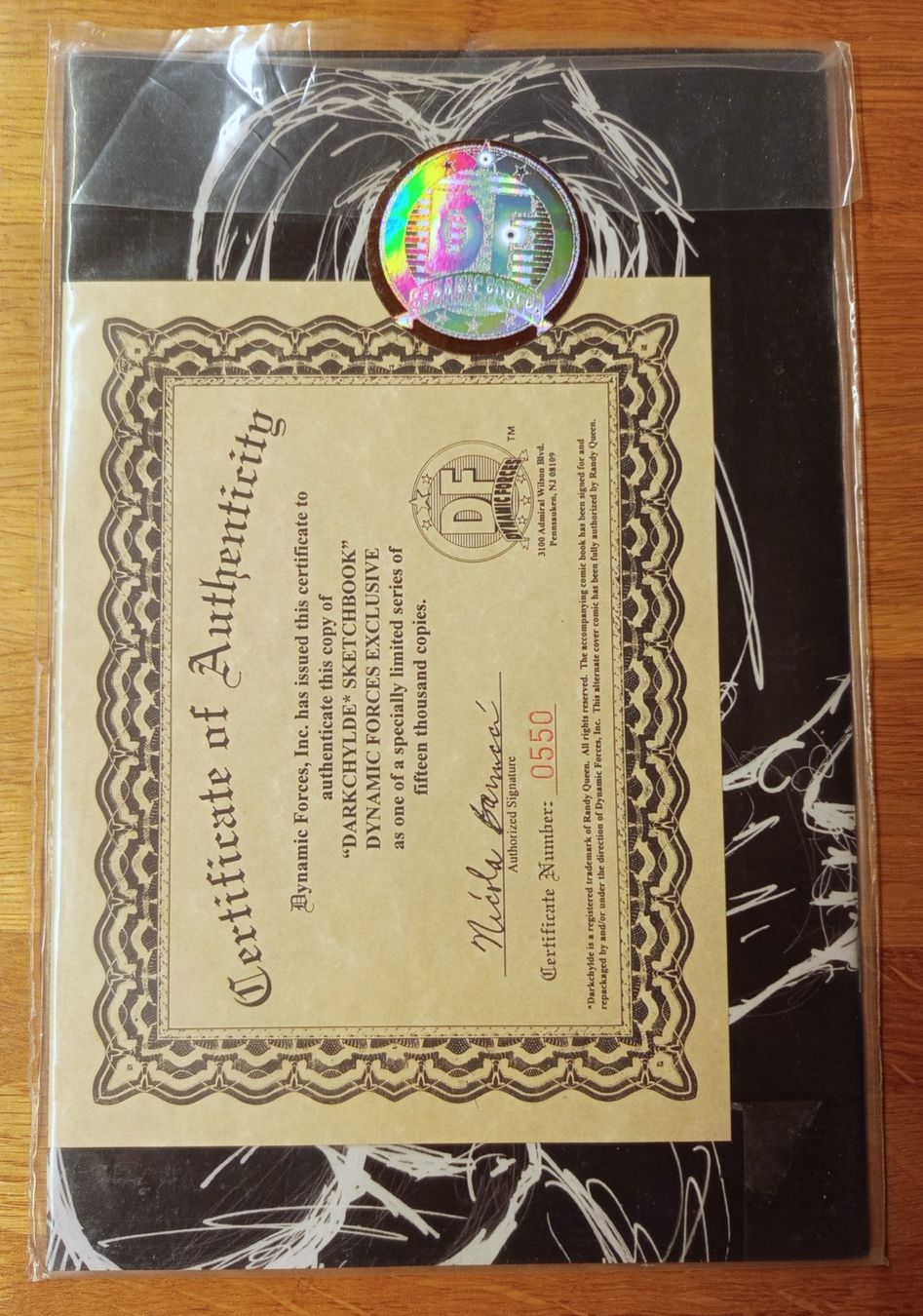 Fumetti: Darkchylde Sketchbook #1 + Numbered certificate / US-Import – Usato da Fraubrunnen venduto da waver3d 1