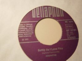 Vinyl-Single Aquavitae - Softly As I Love You