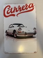Porsche Carrera Blechschild, Neu, Rarität!