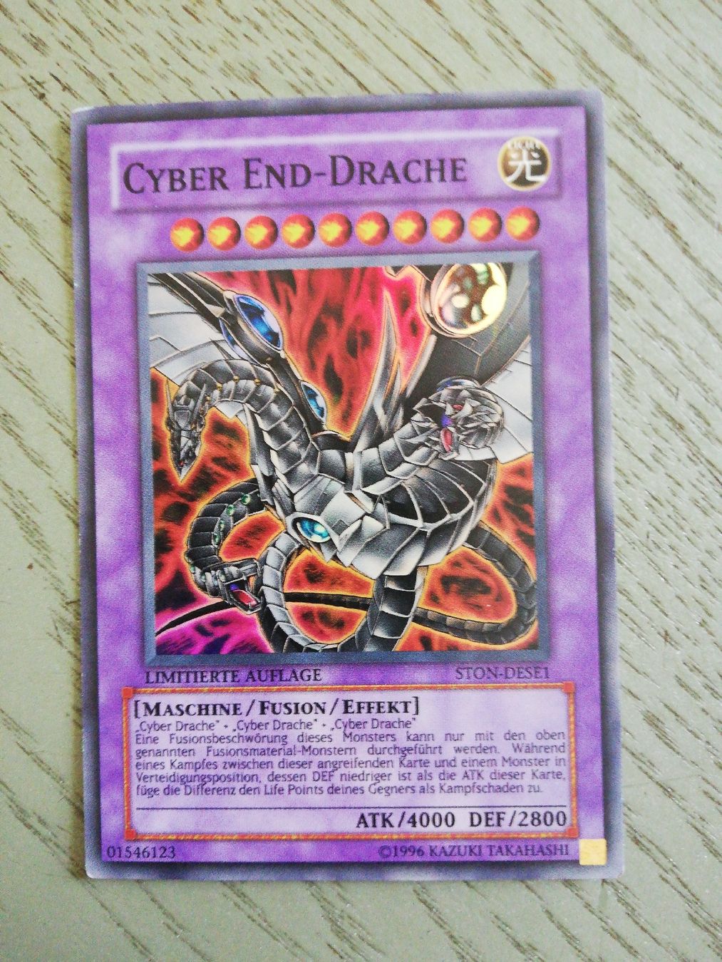 Yugioh Cartes à collectionner: Cyber End-Drache Yu-Gi-Oh Karte – D'occasion à Luzern par Amenophis1 1