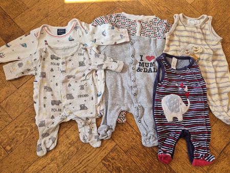 Lot de pyjamas bébé - Taille 50/56