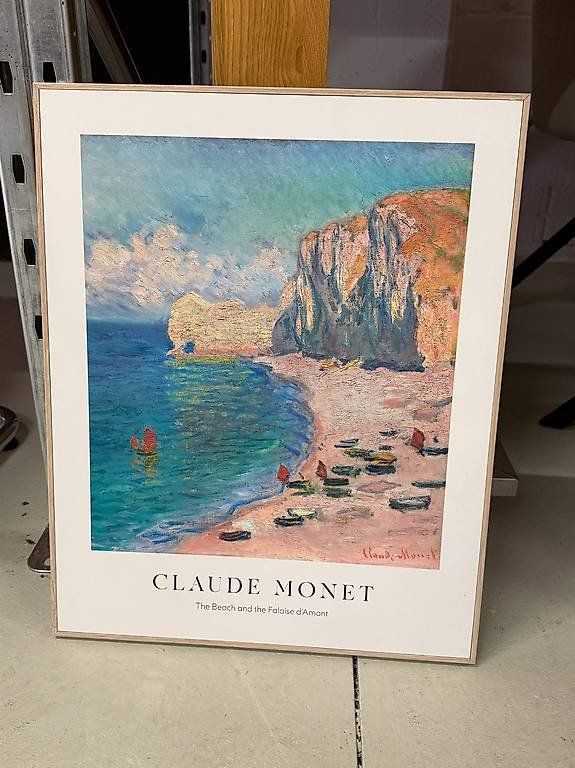 Foto & Immagini: 5 gerahmte Bilder Claude Monet / Van Gogh - Kunstdrucke – Usato da Wängi venduto da inf_2hrj 2