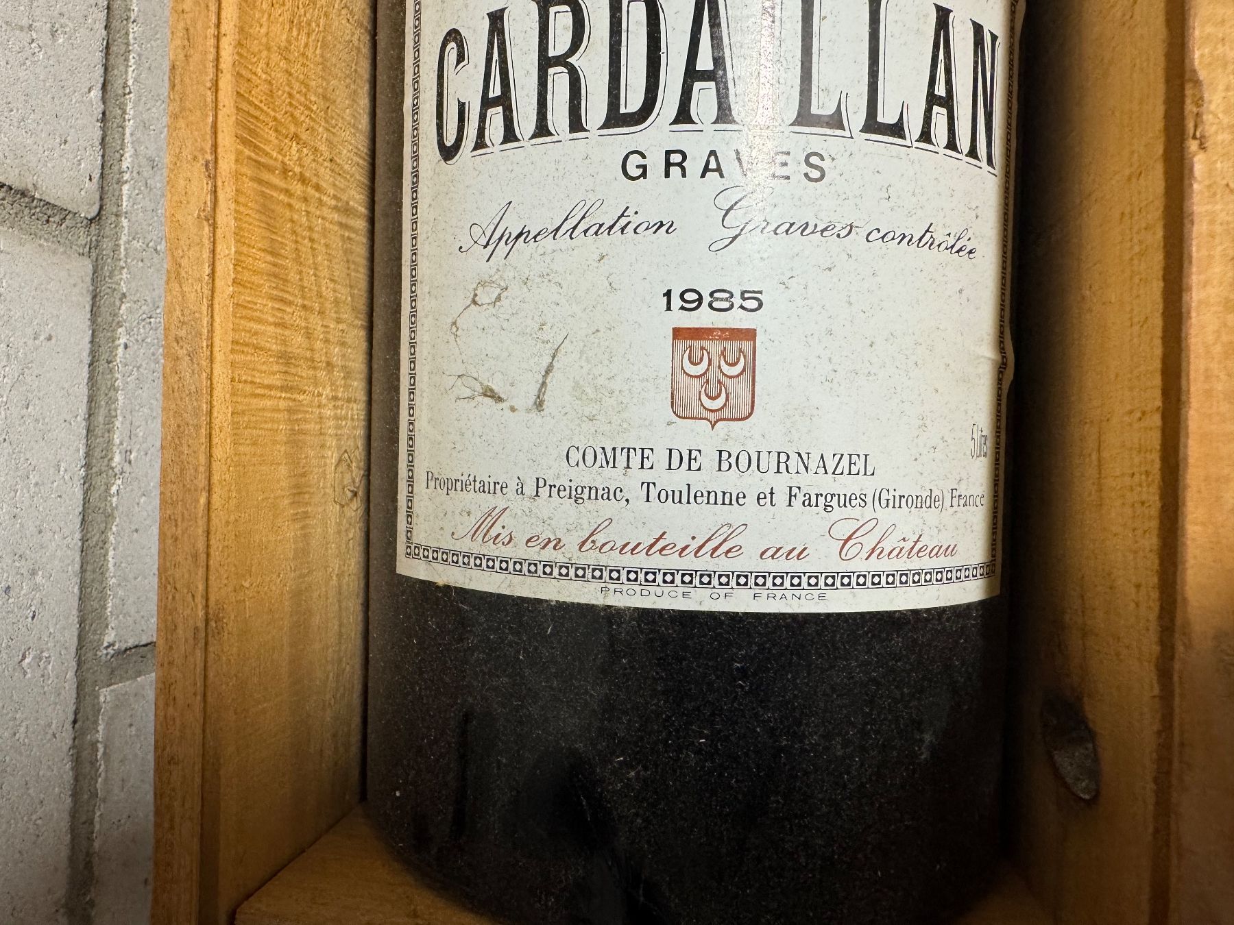 Vino: Château de Cardaillan 1985 Jéroboam 5L – Nuovo e nell'imballaggio originale da Kestenholz venduto da cvx_889vv 3