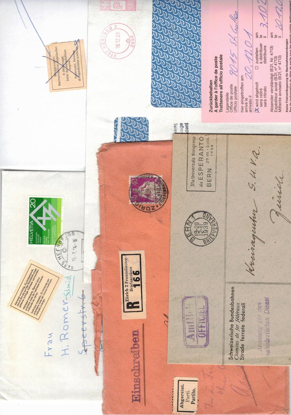 Sticker: Aufkleber der Post Stempel 64 Belege Schnäppchen TOP LOT – Usato da Widnau venduto da Seppl480 1