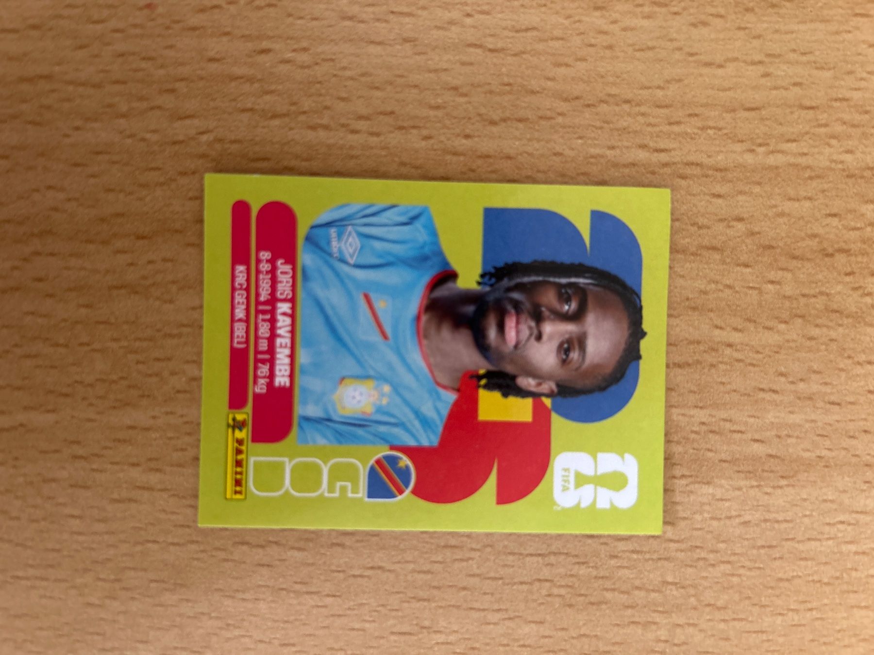 Panini Sammelbilder & Trading cards: COD 7 - Joris Kavembe - Panini WM 2026 – Gebraucht aus Luzern von edu_f6hx