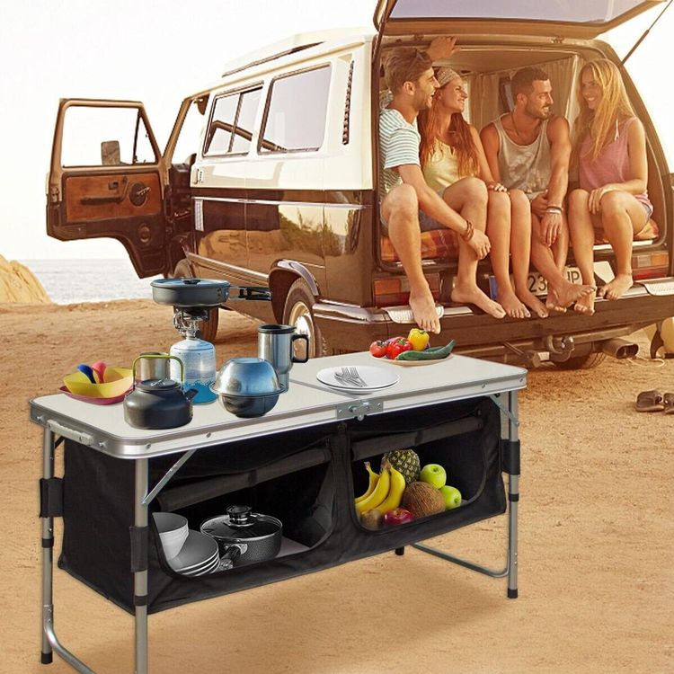 Kochen, Essen & Trinken: Campingküche faltbar Alu 2 Fächer Campi… – Neu und originalverpackt aus Schaffhausen von VendemosSchweiz 8