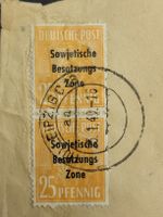 1949, Deutschland  -  Sowjetzone - mit Aufdruck