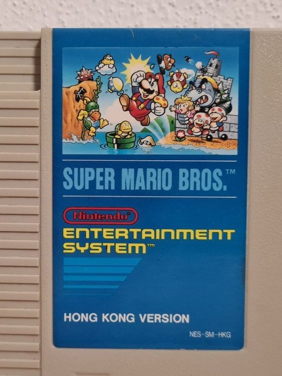 Super Mario Bros. HONG KONG VERSION Nintendo NES - Selten! (Gebraucht ...