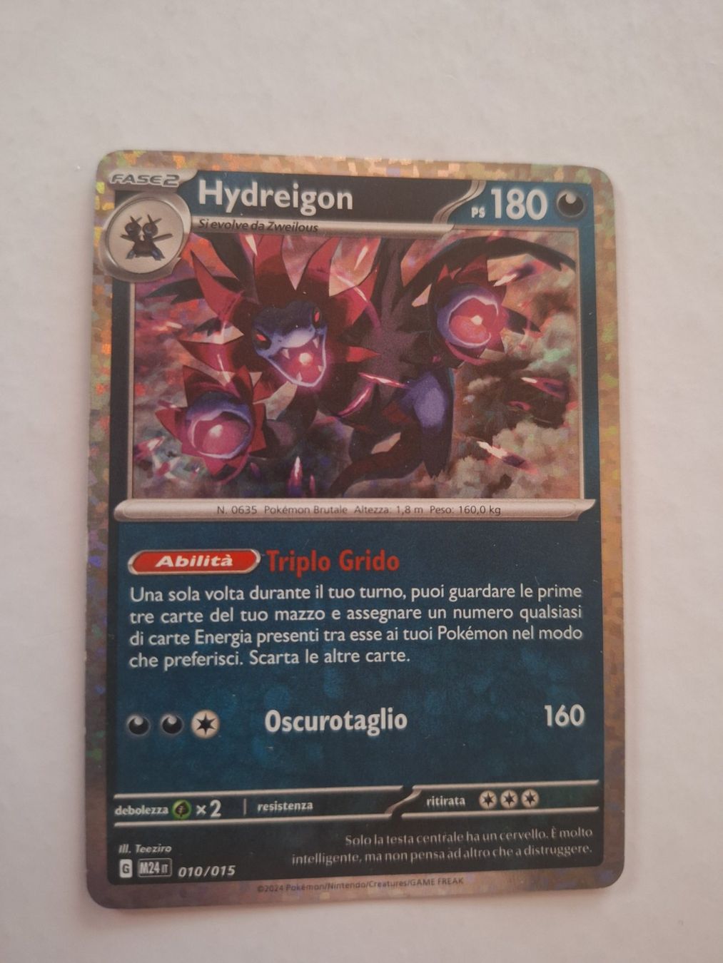 Hydreigon Pokemon 010/015 (Gebraucht) in Riva San Vitale fr CHF 1.9  mit  Lieferung auf Ricardo kaufen