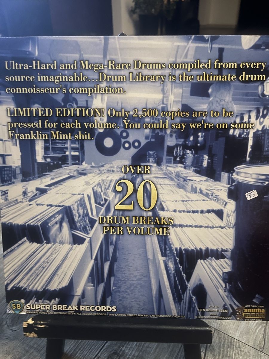 Schallplatten: Drum Library / Vol 1  – Gebraucht aus Dagmersellen von stonefinger 1