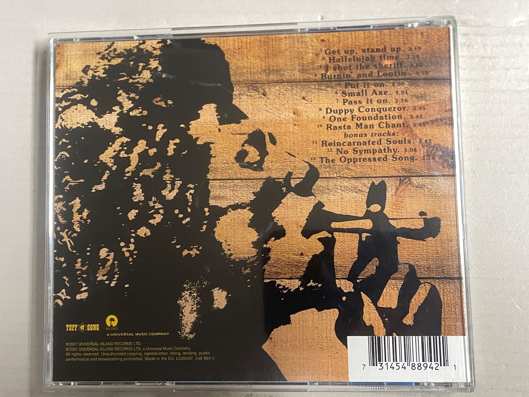 CD: Bob Marley & The Wailers - Burnin – Usato da Muri b. Bern venduto da AdidasCollector 1