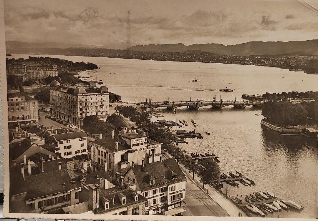 Cartoline postali: ZÜRICH - 1935 – Usato da Delémont venduto da Domdom1