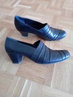 elegante Leder Halbschuhe Grösse 41