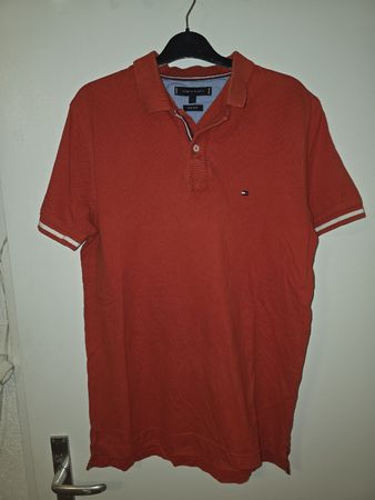 Polo Tommy Hilfiger Regular Fit Rouge Taille S 2019
