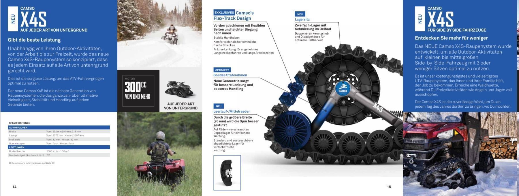 ATV / Quad: Raupensatz Camso X4S Modell 2025 – Nuovo (secondo la descrizione) da Unteriberg venduto da Drummer86 5