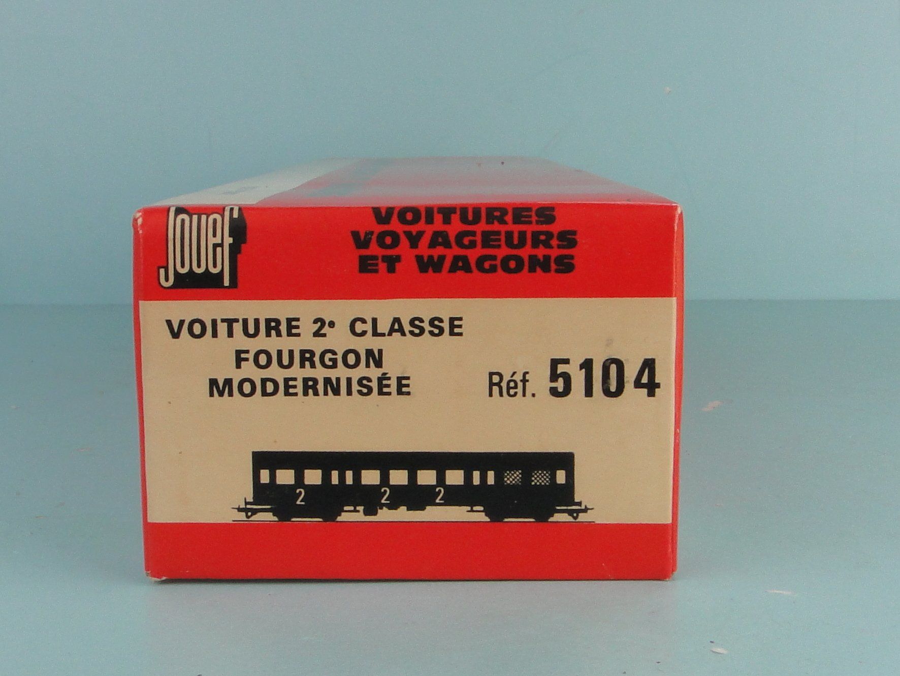 Jouef Trains électriques: Jouef 5104 Fourgon Modernisée 2 Kl., NEU – D'occasion à Bülach par cann11 1