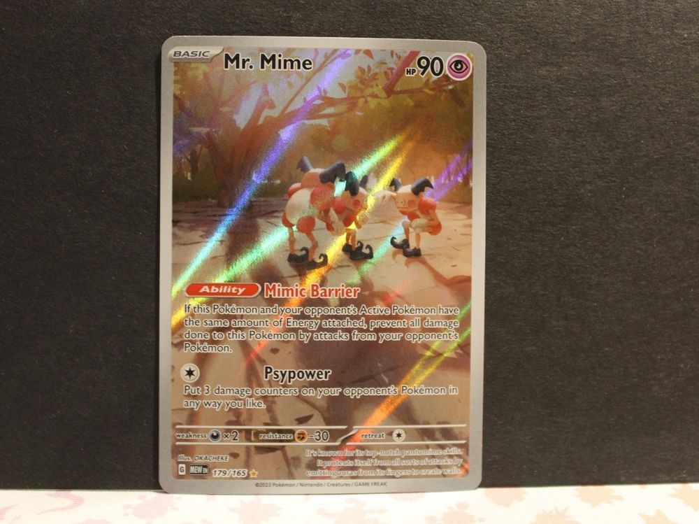Pokémon 151 Mr. Mime 179/165 EN | Kaufen auf Ricardo