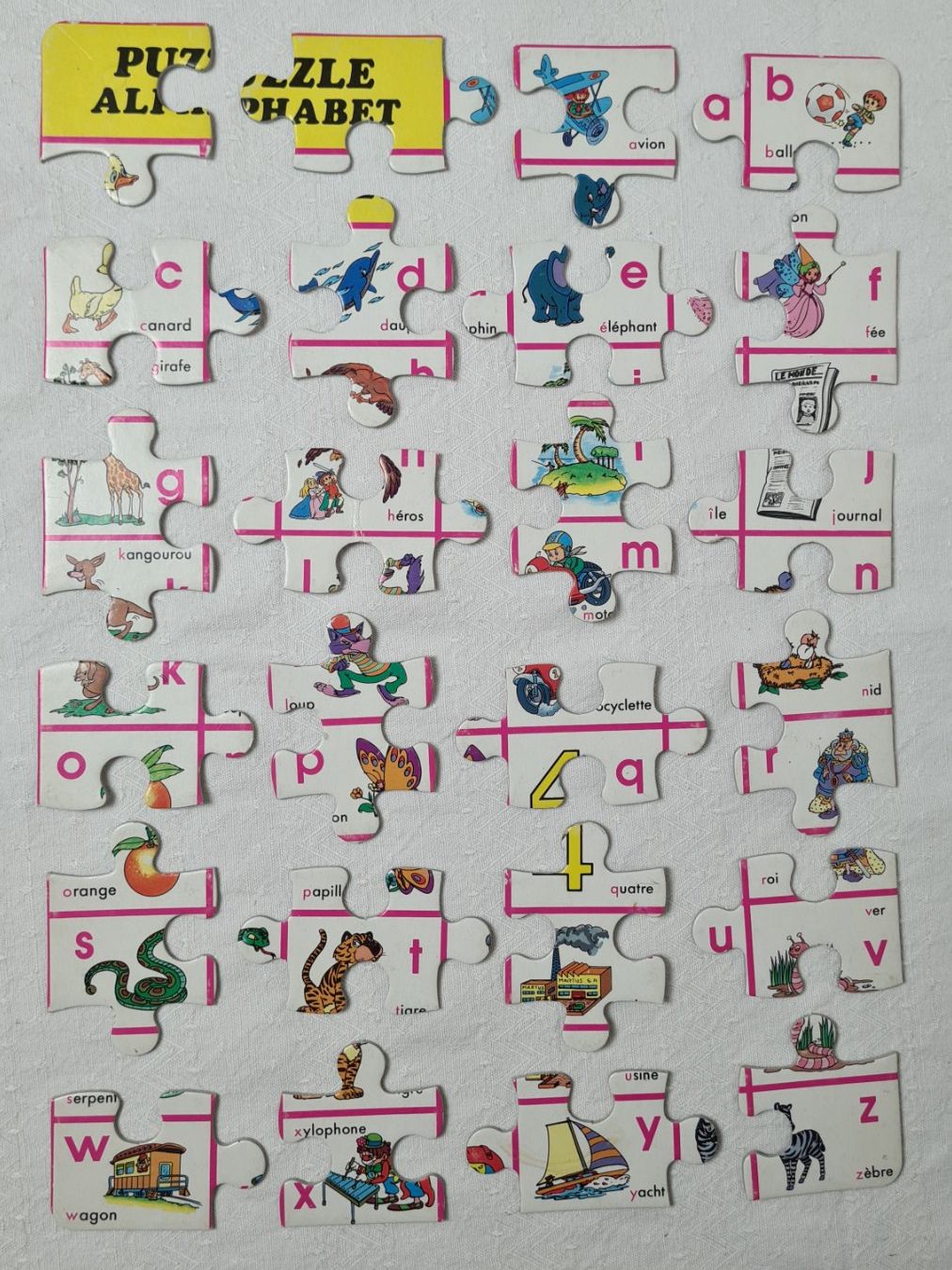 Puzzles: Puzzle de l'alphabet – D'occasion à courtelary par ikidin65 2