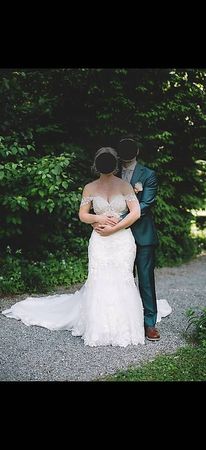 Hochzeits-/Brautkleid Fit and Flare