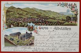 Gruss aus Altstätten 1899