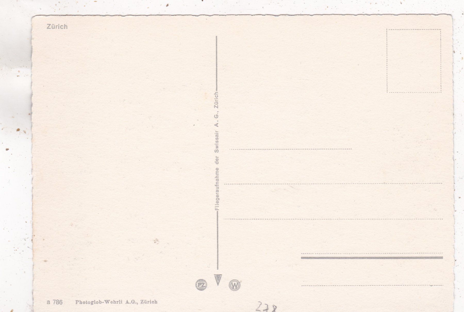 Cartoline postali: Zürich – Usato da Herisau venduto da Lisegrat2008 1