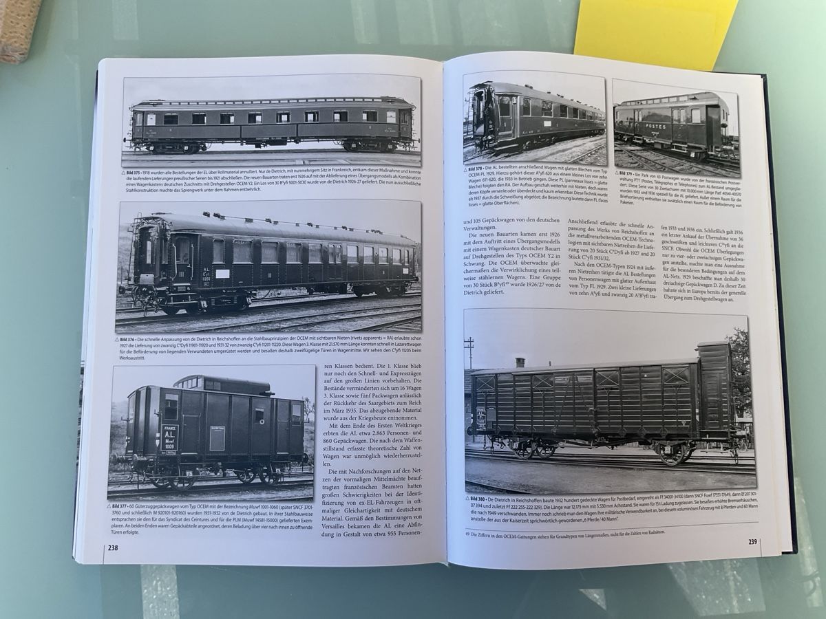 Modellini di ferrovie: Livre Eisenbahngeschichte Elsass-Lothringen – Usato da Chexbres venduto da rochecolombe 5