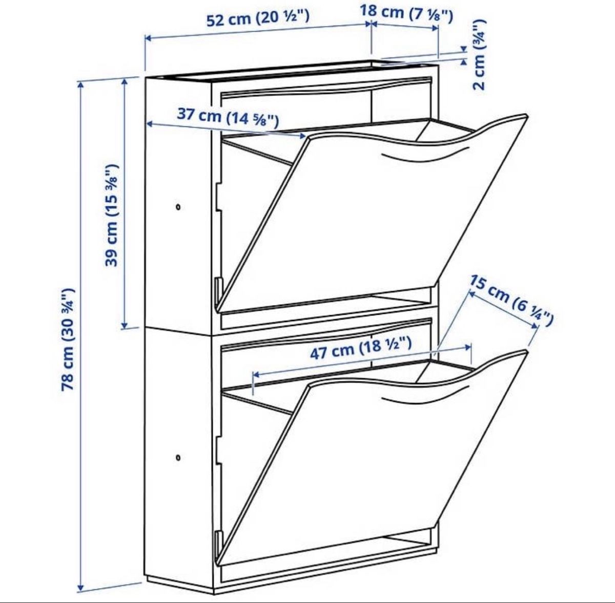Ikea Guardaroba: Schuhregal Trones IKEA – Usato da Bern venduto da Melodie0812 3