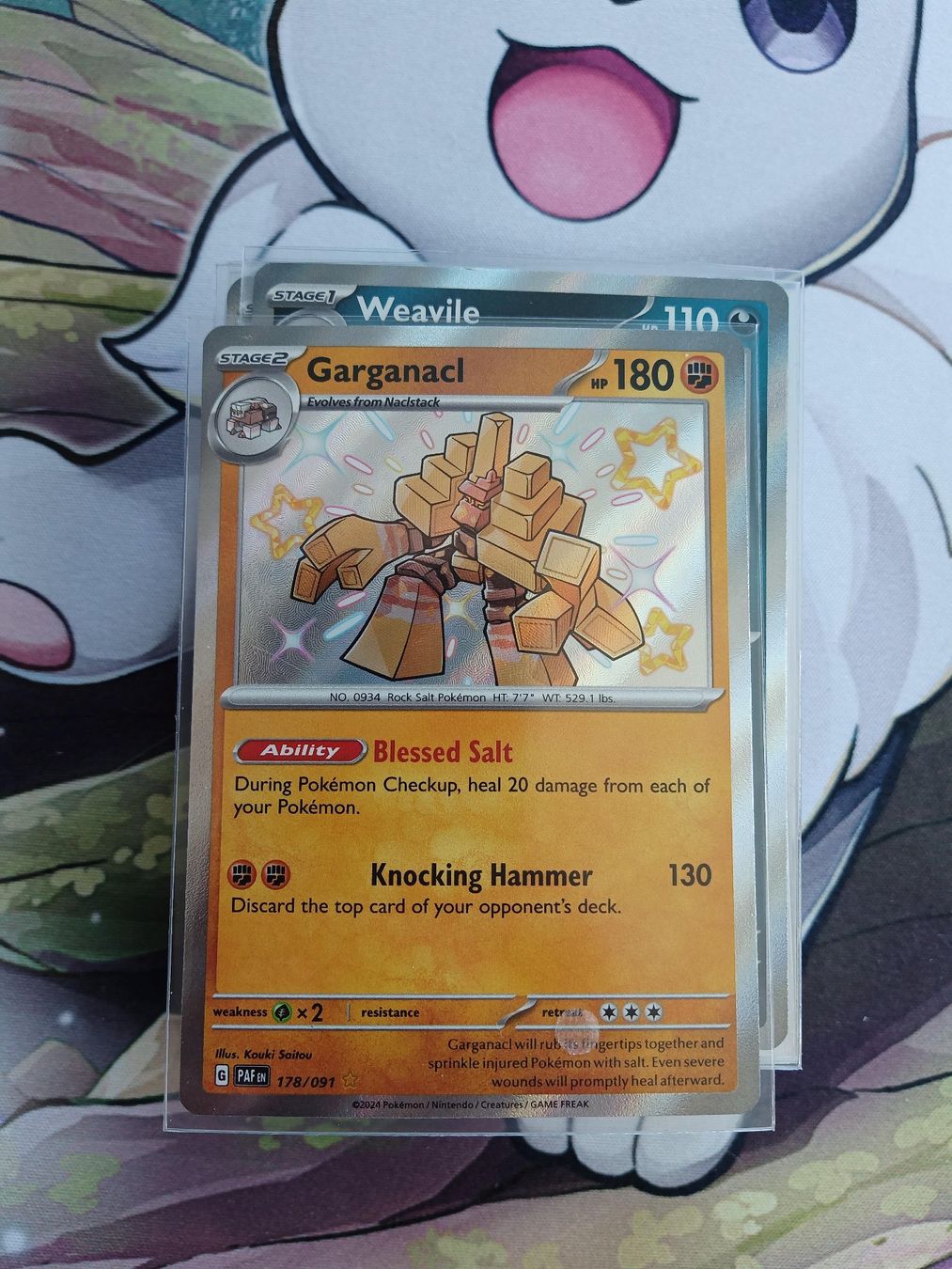 Pokémon Sammelbilder & Trading cards: Garganacl - Shiny – Gebraucht aus Altstätten SG von GGsGameshop