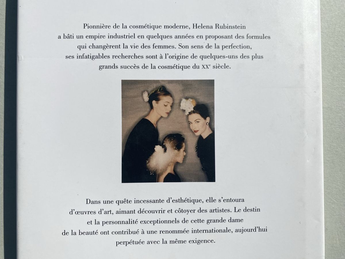 Libri: Helena Rubinstein "Memoire de la Beaute"  Fotobuch – Usato da Zürich venduto da lesgarcons 5