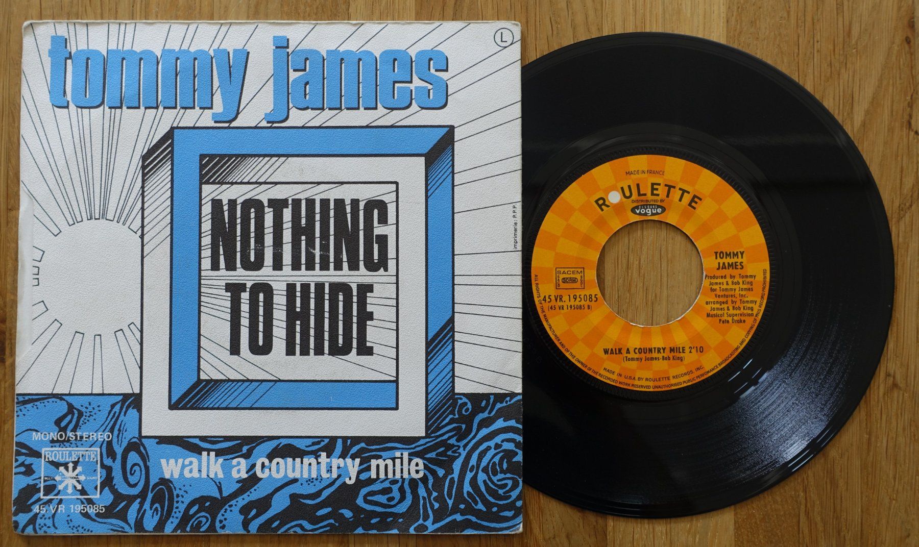 Dischi in vinile: Tommy James – Nothing To Hide – Usato da Sessa venduto da discoverymedia 1