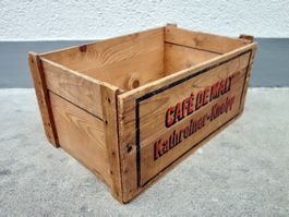 alte Holzkiste Kiste KATHREINERS- KNEIPP  MALZ-KAFFEE KAFFEE