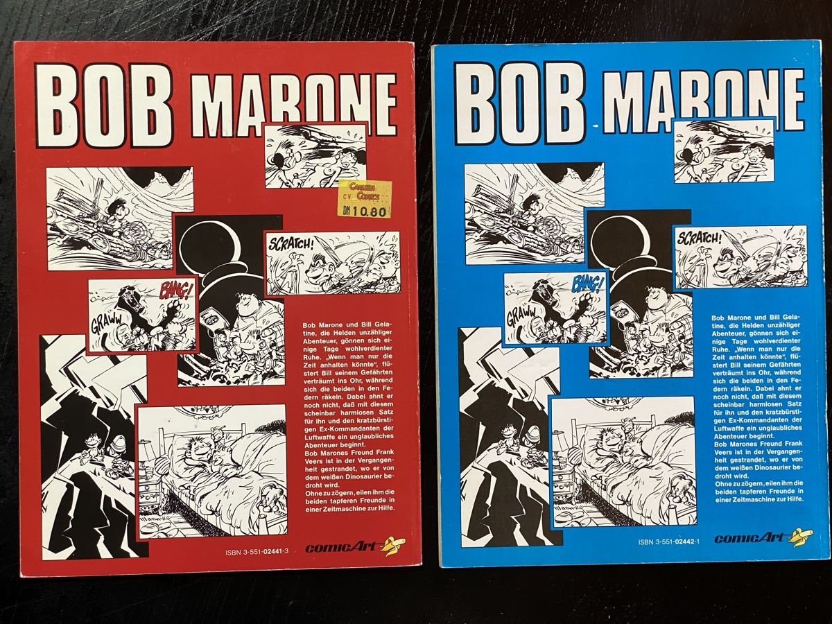 Fumetti: Bob Marone Comics #1-2 + Der weisse Dinosaurier – Usato da Zuerich venduto da SonderArt-Wertgut 4