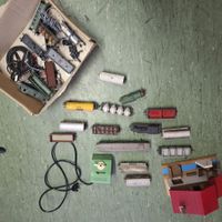 Märklin Eisenbahn mit schönem alten Maggi Haus