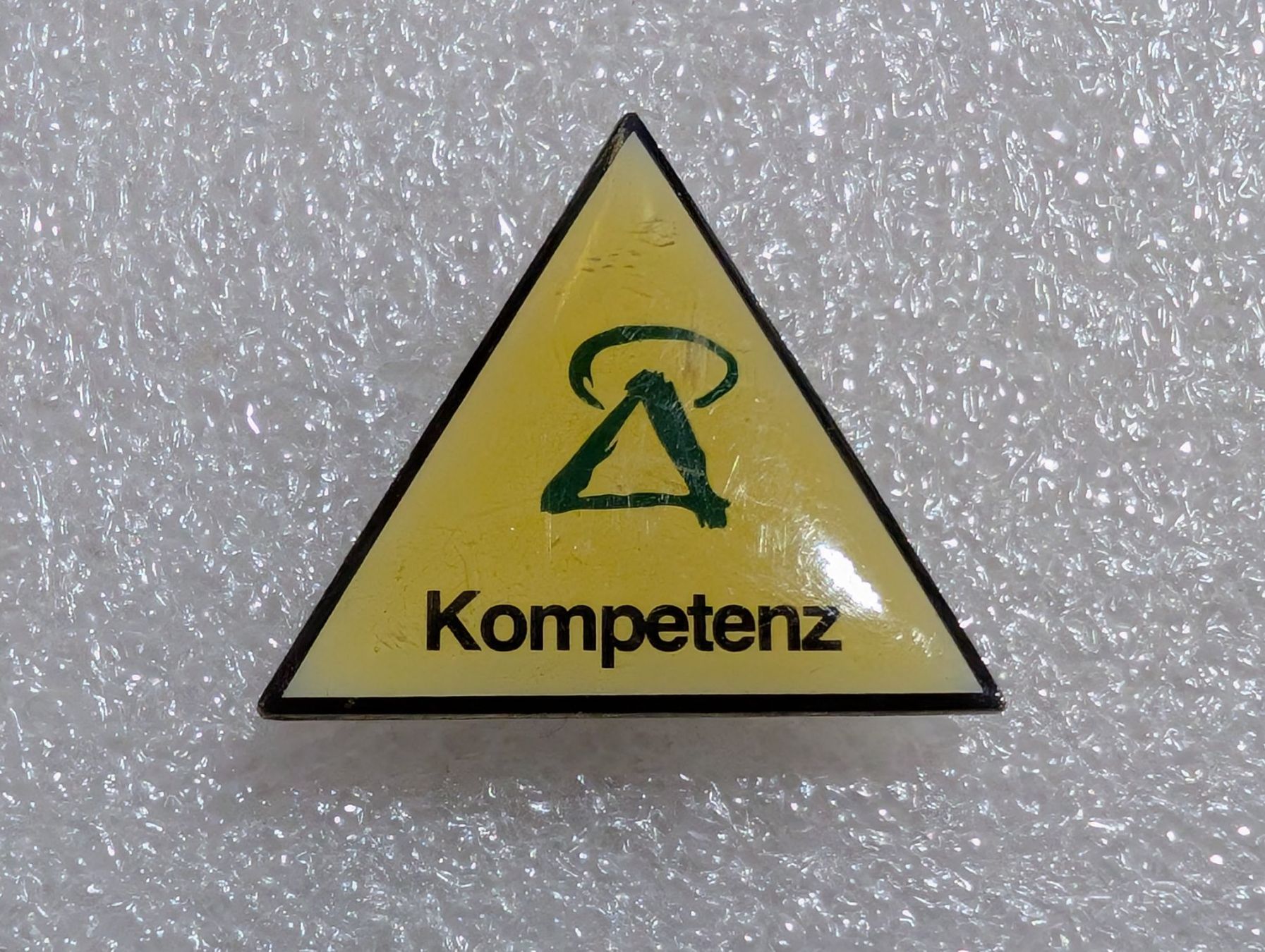 Plaketten & Abzeichen: Ansteckpin 246: Kompetenz – Gebraucht aus Oppligen von Pin-Fall-Shop