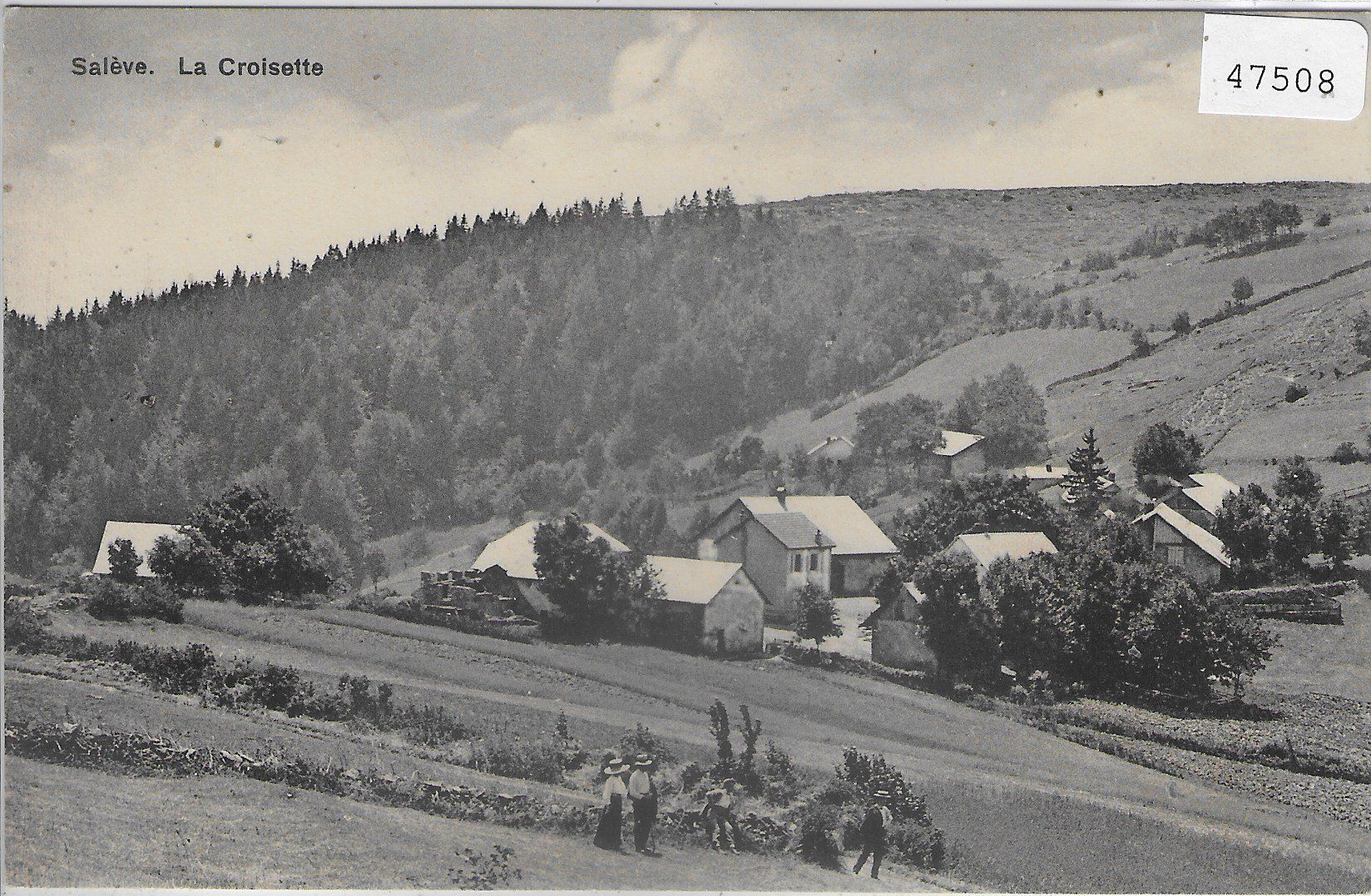Cartoline postali: Saleve - La Croisette - animee – Usato da Ettingen venduto da Kartenplanet