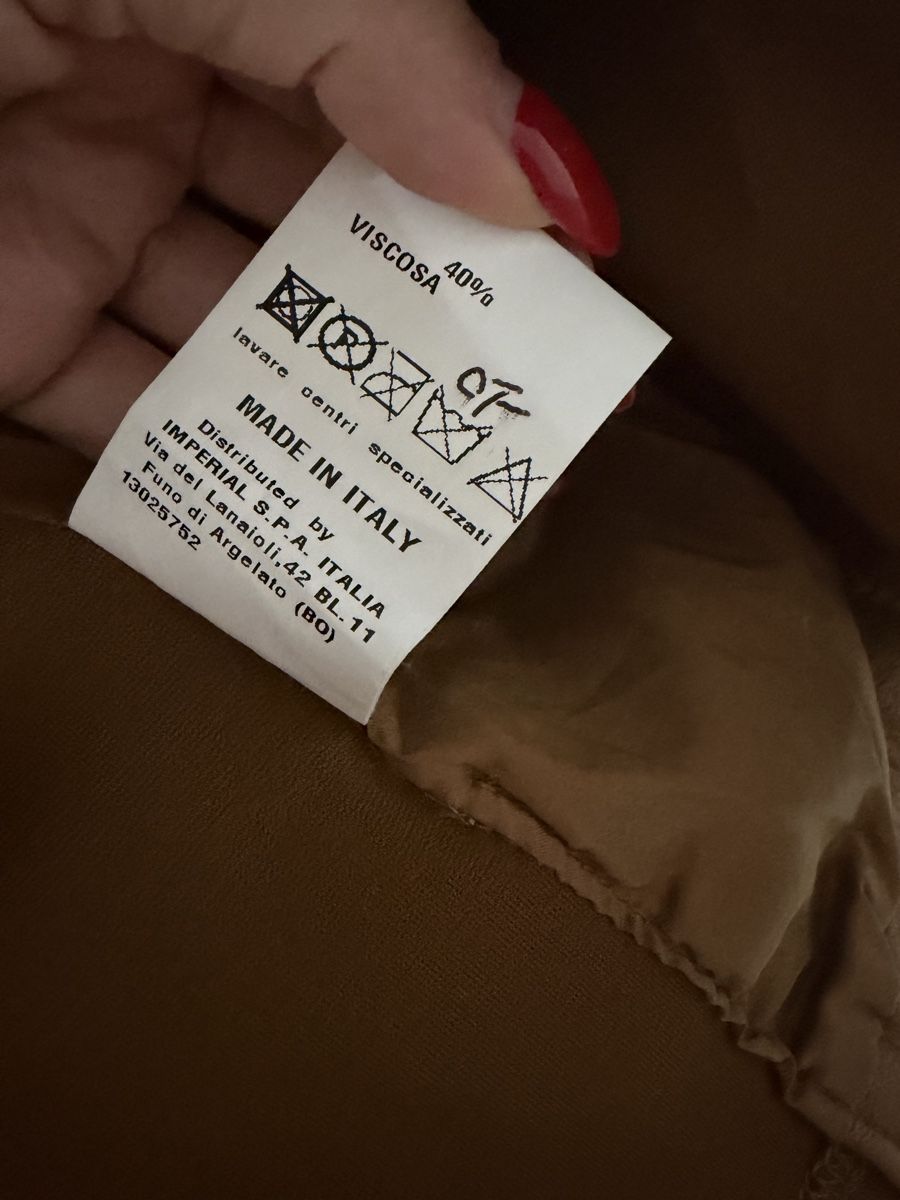Jacken: Imperial Italia Echtlederjacke Cognac Braun Gr. M  – Gebraucht aus Hägglingen von Raff_Ella 4