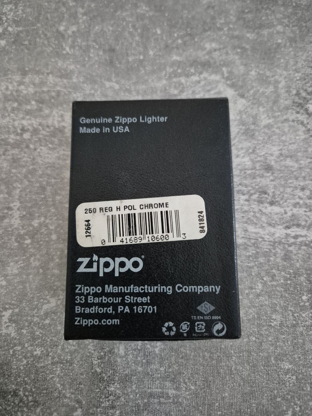 Zippo Accendini: Zippo Chrom Gold blank neu – Nuovo e nell'imballaggio originale da Auswil venduto da boumi85 2