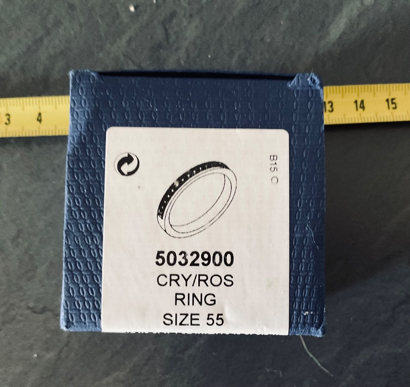 Anelli: NEUVE sublime bague SWAROWSKI dorée avec perles t.55 – Nuovo e nell'imballaggio originale da Genève venduto da Mazelyne 1