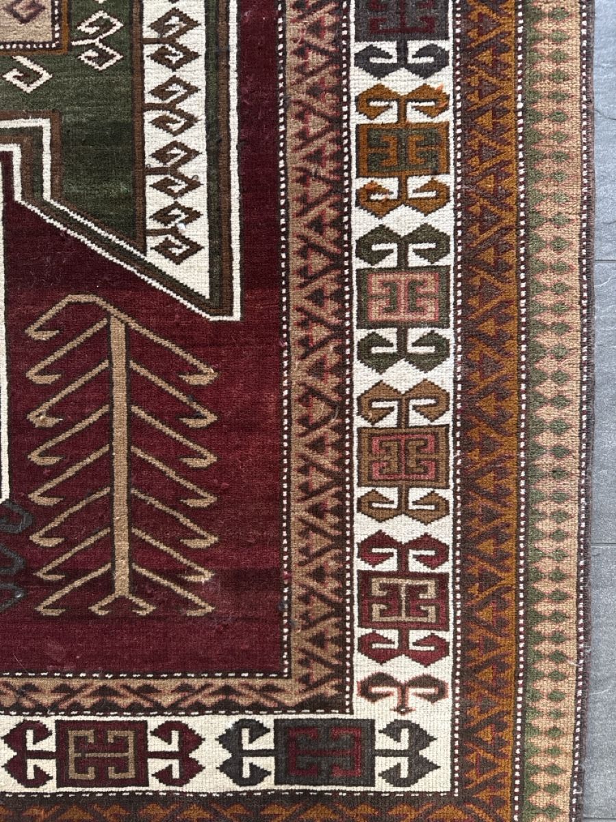 Tappeti: Wunderschöner Schild Kazak Kasak Kars – Usato da Frauenkappelen venduto da leola1973 3
