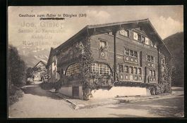 AK Bürglen, Gasthaus zum Adler