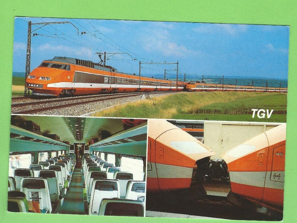Cartoline postali: TGV SNCF – Usato da Zürich venduto da t24_de
