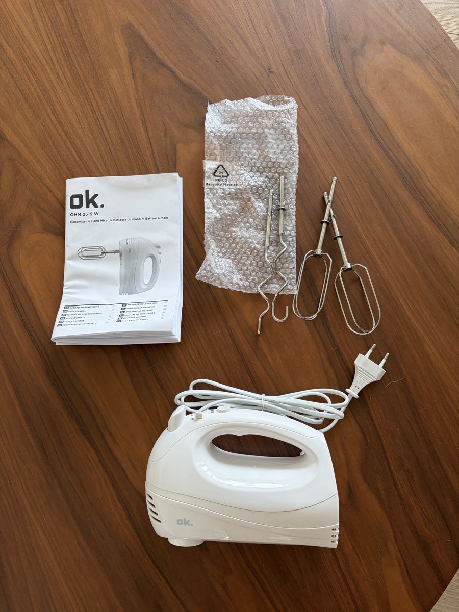 Elettrodomestici da cucina: Handmixer OHM 2519 W – Usato da Zürich venduto da MariaJC