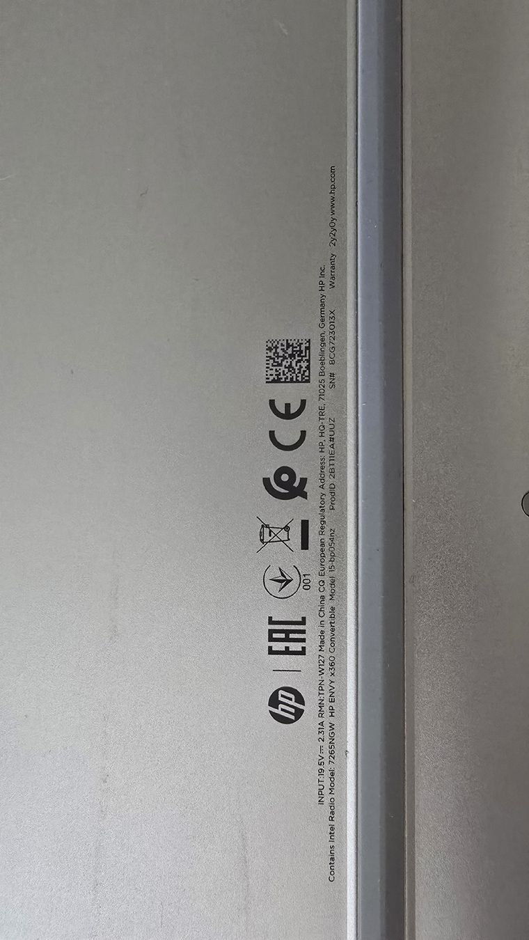 Hewlett Packard Notebook: HP Envy x360 Convertible 15" – Usato da Cugnasco venduto da FuoriTutto 3