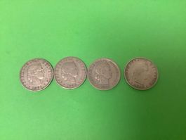 20 Rappen / 1891, 1893, 1894, 1896