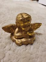 Goldener Engel Figur Deko Weihnachten