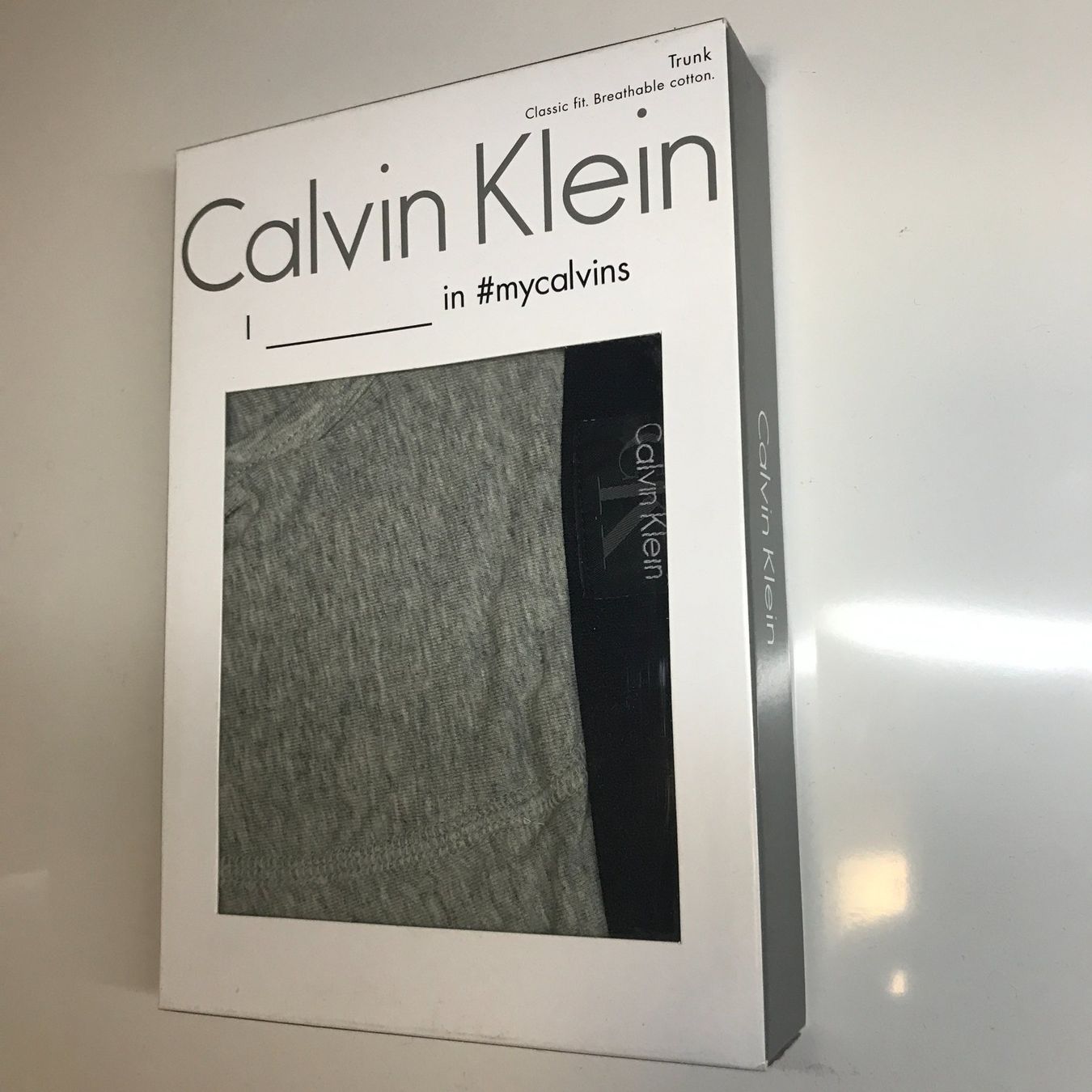 Calvin Klein Biancheria intima: Original Calvin Klein Unterwasche 1 Trunk Gr. S – Nuovo e nell'imballaggio originale da luzern venduto da ARNI.